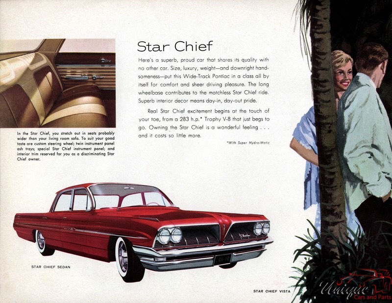 1961 Pontiac Brochure Page 1